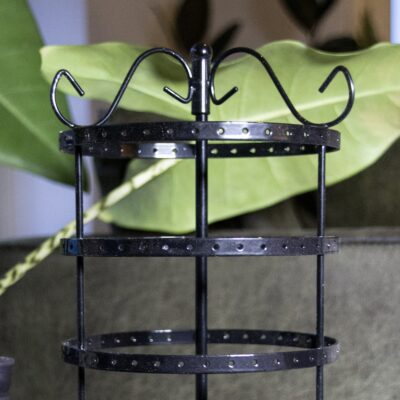 draaibaar oorbellenrekje