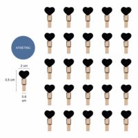 Kleine wasknijpers met hartjes